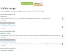 Tablet Screenshot of kitchensdesigned.blogspot.com