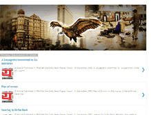 Tablet Screenshot of indiastrikesback.blogspot.com
