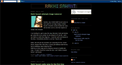 Desktop Screenshot of hot-rakhi-sawant.blogspot.com