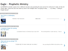 Tablet Screenshot of eaglepropheticministry.blogspot.com