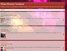 Tablet Screenshot of nickebremer.blogspot.com