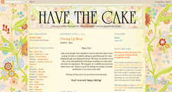 Desktop Screenshot of havethecake.blogspot.com