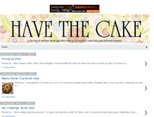 Tablet Screenshot of havethecake.blogspot.com