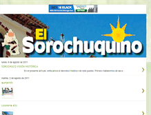 Tablet Screenshot of elsorochuquino.blogspot.com