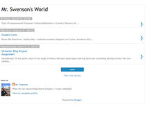 Tablet Screenshot of mrswensonsworld.blogspot.com