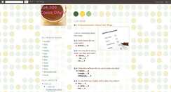 Desktop Screenshot of cocoa-sugar-sugar.blogspot.com