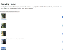 Tablet Screenshot of growinghome2007.blogspot.com