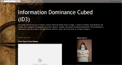 Desktop Screenshot of informationdominancecubed.blogspot.com