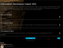 Tablet Screenshot of informationdominancecubed.blogspot.com