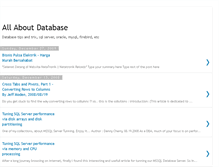 Tablet Screenshot of all-about-database.blogspot.com