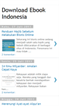 Mobile Screenshot of download-ebook-indonesia.blogspot.com