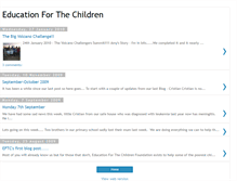 Tablet Screenshot of educationforthechildren.blogspot.com