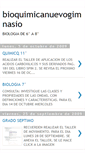 Mobile Screenshot of bioquimicanuevogimnasio.blogspot.com