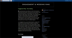 Desktop Screenshot of engagement-wedding-ring-store.blogspot.com