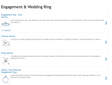 Tablet Screenshot of engagement-wedding-ring-store.blogspot.com