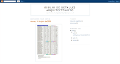 Desktop Screenshot of dibujodetalles.blogspot.com