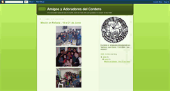 Desktop Screenshot of amigosyadoradores.blogspot.com