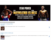 Tablet Screenshot of floyd-mayweather-vs-manuel-marquez.blogspot.com