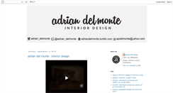 Desktop Screenshot of interiorsbyadriandelmonte.blogspot.com