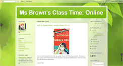 Desktop Screenshot of classtimeonline.blogspot.com