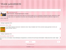 Tablet Screenshot of 3xhansson.blogspot.com