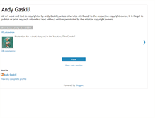 Tablet Screenshot of andygaskill.blogspot.com