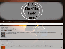 Tablet Screenshot of eaicinefilocadevoce.blogspot.com