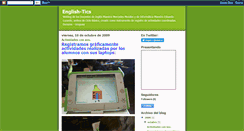 Desktop Screenshot of english-tics.blogspot.com