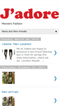 Mobile Screenshot of jadoreinc.blogspot.com