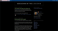 Desktop Screenshot of geolegend.blogspot.com