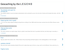 Tablet Screenshot of geolegend.blogspot.com