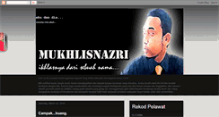 Desktop Screenshot of mukhlisnazri.blogspot.com