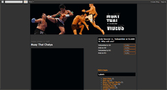 Desktop Screenshot of muaythai-videos.blogspot.com