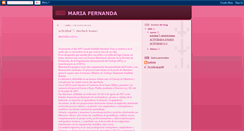 Desktop Screenshot of mafesita-mariafernanda.blogspot.com