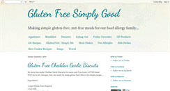 Desktop Screenshot of glutenfreesimplygood.blogspot.com