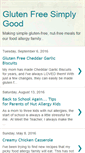 Mobile Screenshot of glutenfreesimplygood.blogspot.com