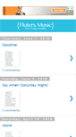 Mobile Screenshot of flutersmusic.blogspot.com