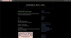 Desktop Screenshot of ensemble-bell.blogspot.com