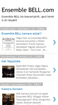 Mobile Screenshot of ensemble-bell.blogspot.com