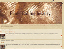 Tablet Screenshot of paulacollinsjewelry.blogspot.com