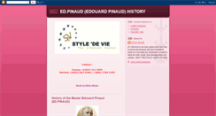 Desktop Screenshot of edpinaudhistory.blogspot.com