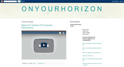 Desktop Screenshot of onyourhorizon.blogspot.com