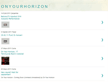 Tablet Screenshot of onyourhorizon.blogspot.com