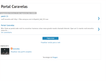 Tablet Screenshot of portalcaravelas.blogspot.com