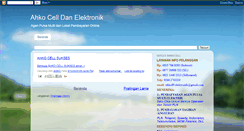 Desktop Screenshot of ahkoelektroenpulsa.blogspot.com