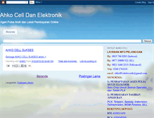 Tablet Screenshot of ahkoelektroenpulsa.blogspot.com