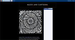 Desktop Screenshot of mazesandcartoons.blogspot.com