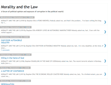 Tablet Screenshot of moralityandthelawakanobodyaskedme.blogspot.com