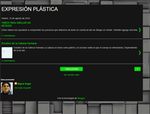 Tablet Screenshot of expresionplasticados.blogspot.com