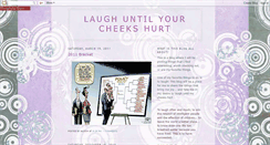 Desktop Screenshot of laughuntilyourcheekshurt.blogspot.com